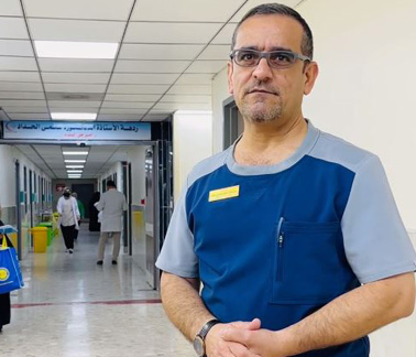 Mustaq, a dedicated PhD nurse in Iraq, exemplifies the unwavering commitment among health professionals in the country to provide quality care and advance health services