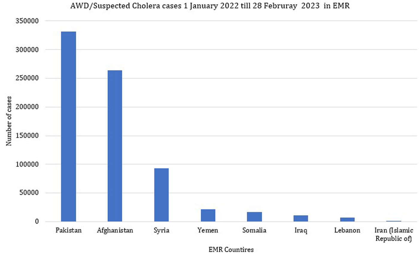 Acute watery diarrhoea/cholera updates (16–28 February 2023)