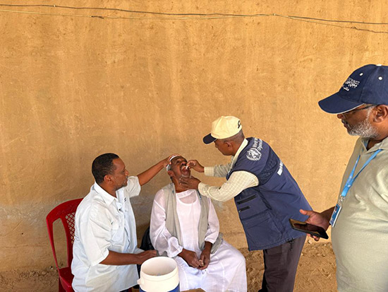 An oral cholera vaccination campaign aims to reach more than 2.6 million people in Sudan’s Khartoum State