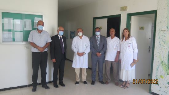 Visit to the WHO Collaborating Centre for the management of cutaneous leishmaniasis