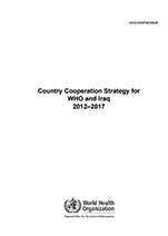 Country Cooperation Strategy for WHO and Iraq - 2012-2017