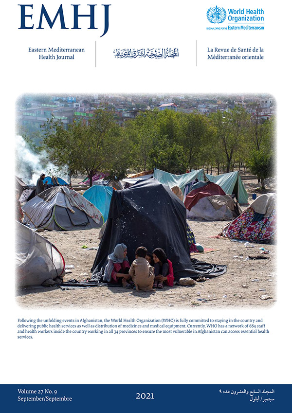 Eastern Mediterranean Health Journal [2021; Vol.27, Issue 9]