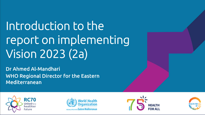 Introduction to the report on implementing Vision 2023 