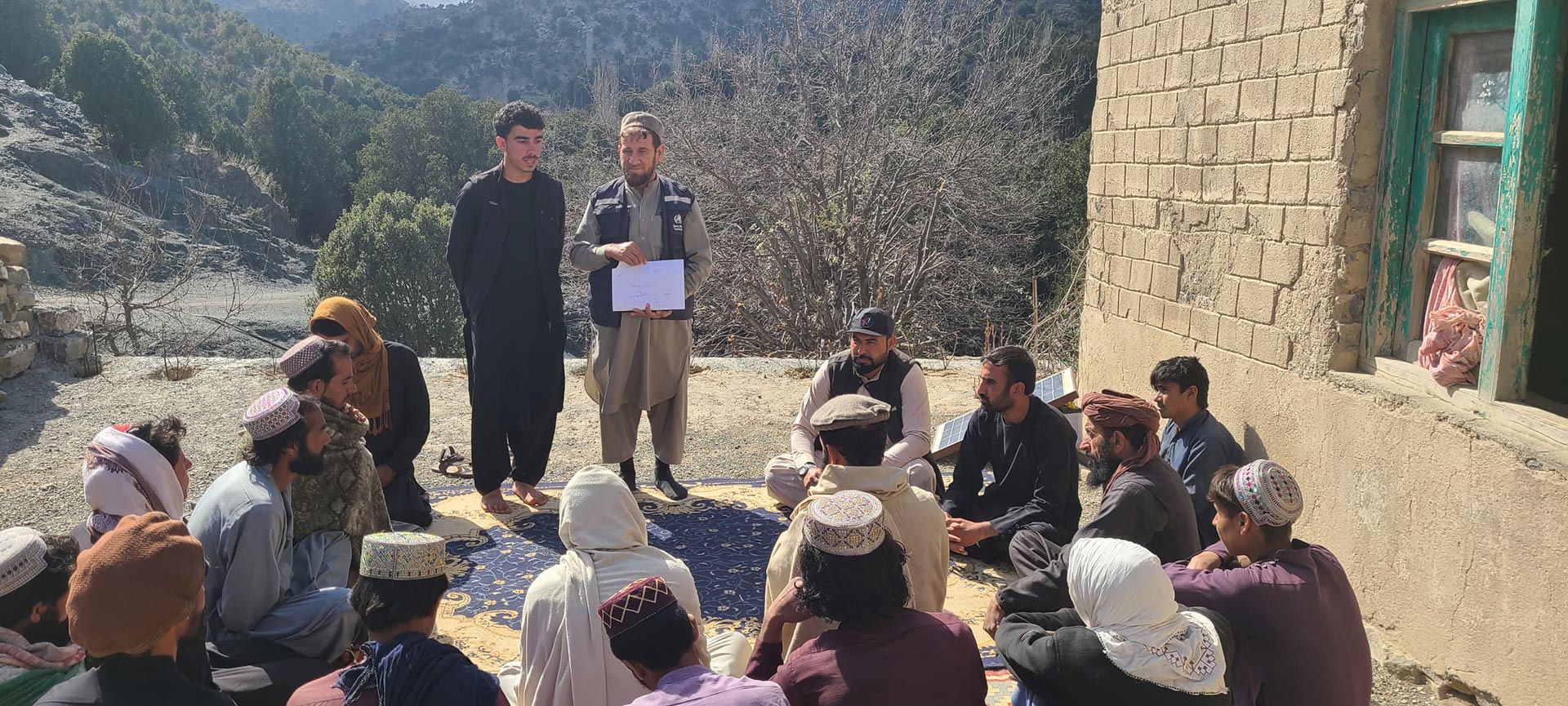 Community health workers engage with villagers to build trust and improve health outcomes