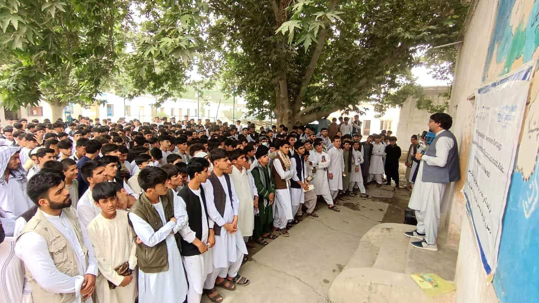 Turning community awareness into action in Afghanistan’s Baghlan Province