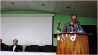 Dr Rik Peeperkorn, WHO Representative for Afghanistan, addresses participants of the civil registration and vital statistics workshop in Kabul on 15 September