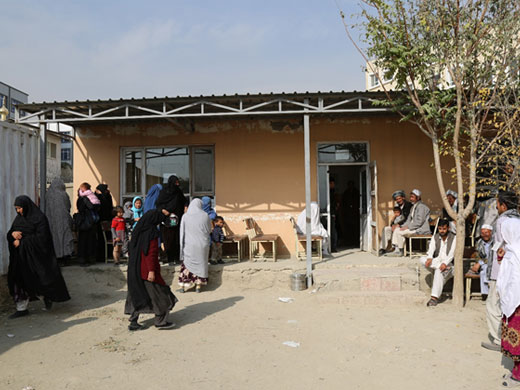 In 2015, more than 25 000 new cases of cutaneous leishmaniasis were reported in Afghanistan, although the actual number is likely to be much higher. Kabul suffers from the highest cutaneous leishmaniasis burden in the world, with around 10 000 new cases reported every year. The leishmaniasis treatment centre run by the Ministry of Public Health with WHO support (pictured here) is the main centre where people affected by leishmaniasis seek help and treatment. Although leishmaniasis is curable, most health centres at the primary health care level lack medicines and the capacity to treat people.
