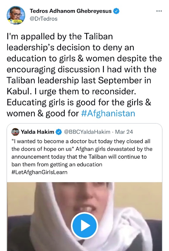 12. Advocating for women and girls