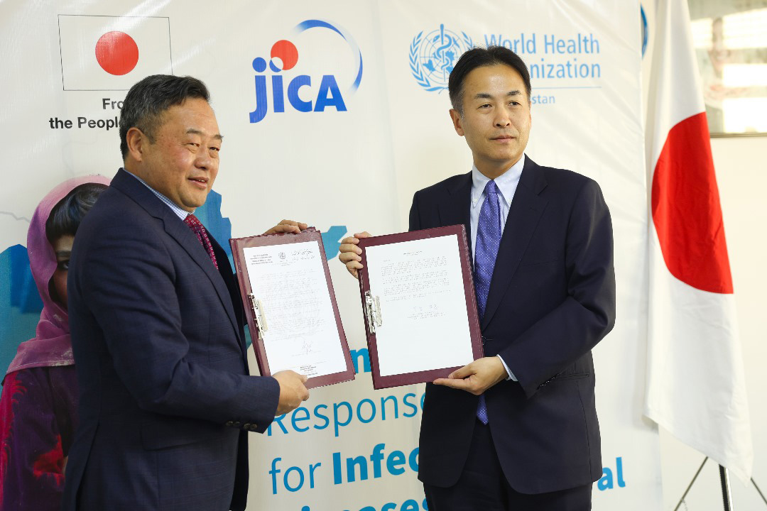 Japan supports WHO to strengthen response capacity for infectious diseases in Afghanistan