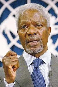 Kofi Annan, former UN Secretary General