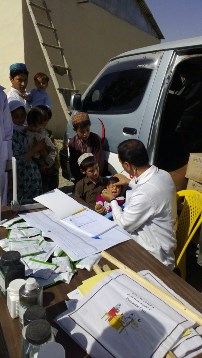Outreach health service delivery to refugees who fled the conflict in Pakistan to Afghanistan's Paktika province