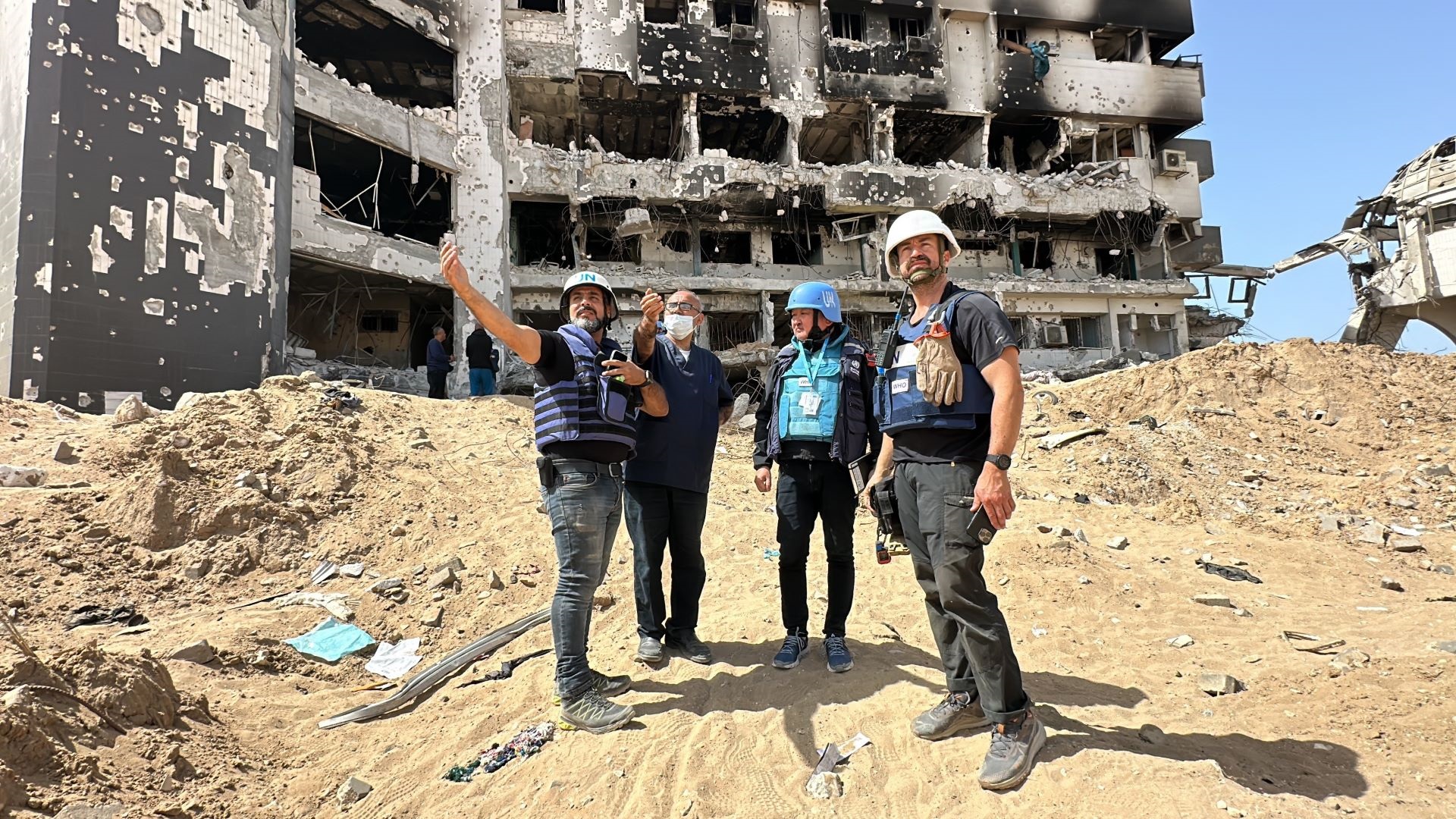 Six months of war leave Al-Shifa hospital in ruins, WHO mission reports