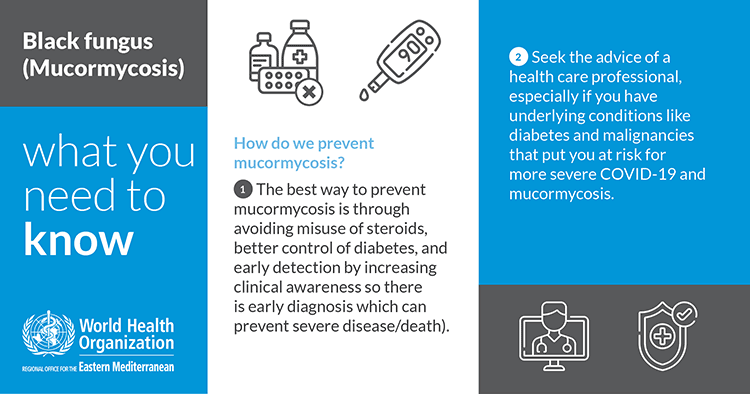 How do we prevent black fungus