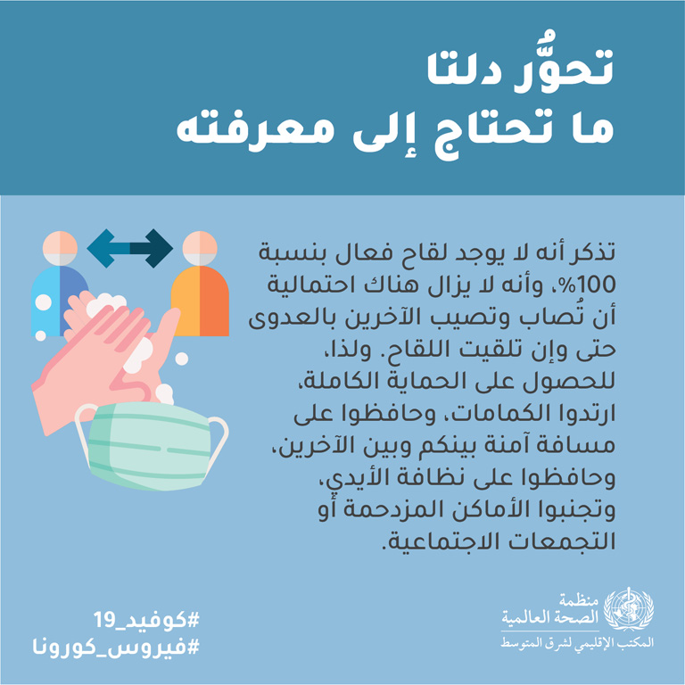 Delta variant social media card 6 - Arabic