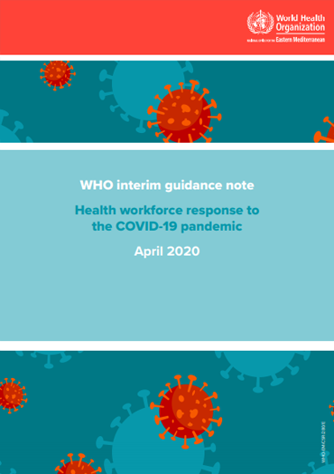 Health workforce response to the COVID-19 pandemic, April 2020
