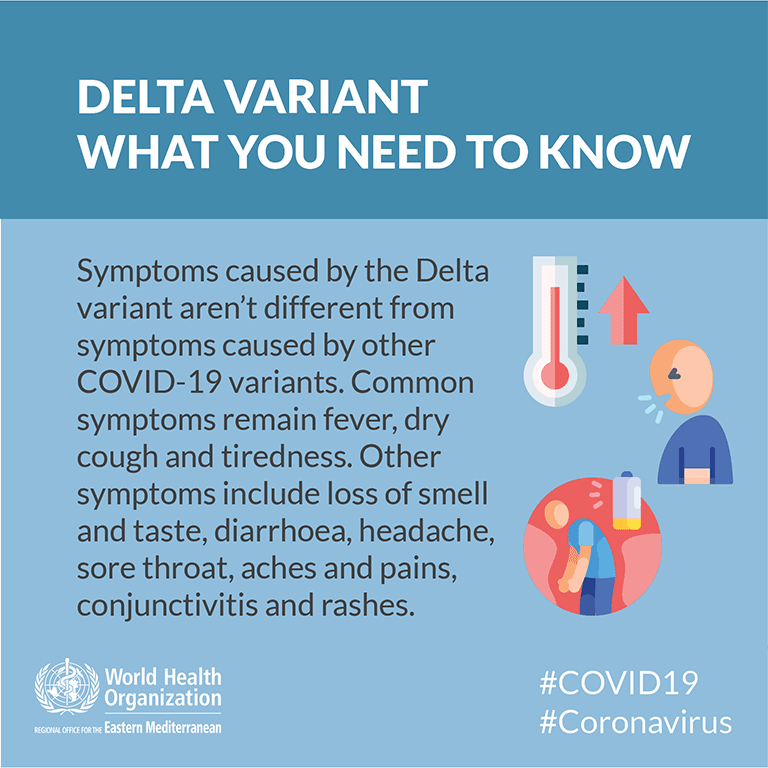 Delta variant social media card - Symptoms - English