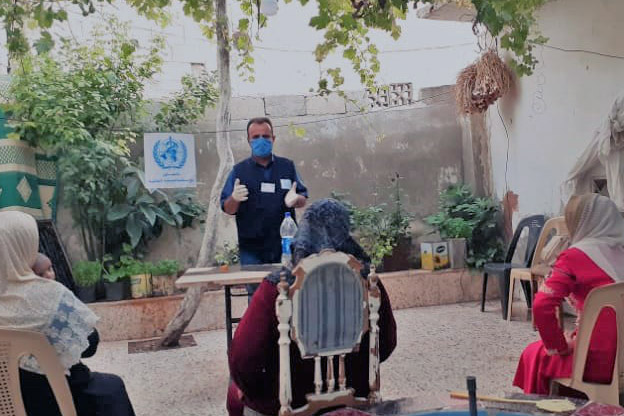 In Syria, humanitarian crisis and conflict are impacting mental health during the COVID-19 pandemic. The WHO country office in Syria has provided 165 000 consultations to patients with mental health conditions through various health partners.