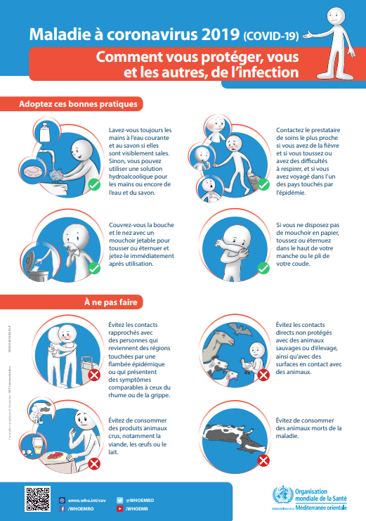 Protect yourself and others from coronavirus - for general public