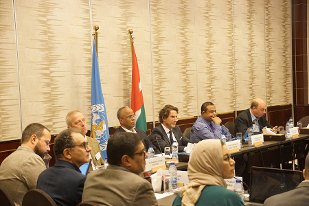 Experts from WHO, UNICEF, MSF and other partners convened in Amman to discuss and improve the response to Yemen’s ongoing cholera outbreak (Photo: WHO).
