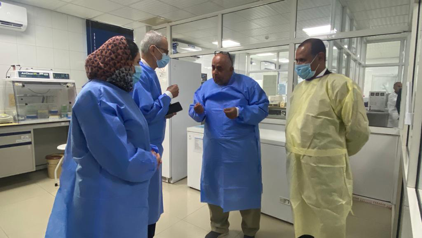 A-visit-to-a-laboratory-in-Sanaa-Yemen