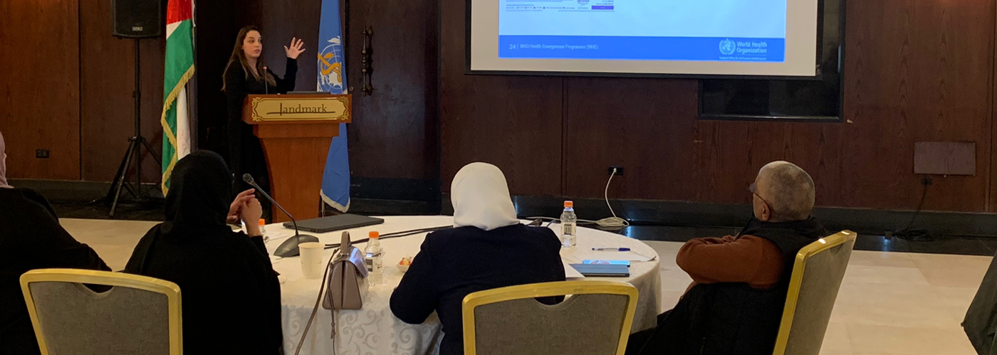 Training workshop aims to enhance timely reporting of sentinel influenza data in Jordan