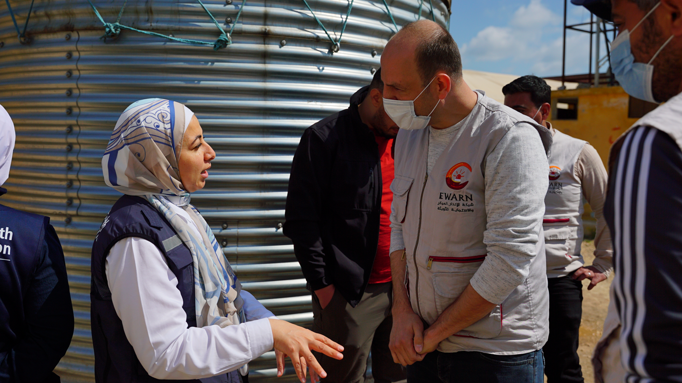 WHO provides support in north-west Syria in the aftermath of the earthquake