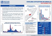 Update on the cholera situation in Somalia, September 2016