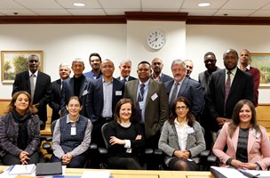 Participants at the GOARN meeting in Cairo