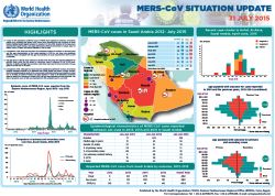 Situation update on Middle East respiratory syndrome coronavirus as of 30 April 2016