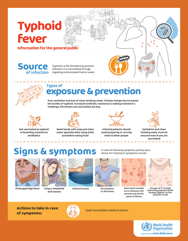 WHO EMRO | Information resources | Typhoid fever | Health topics