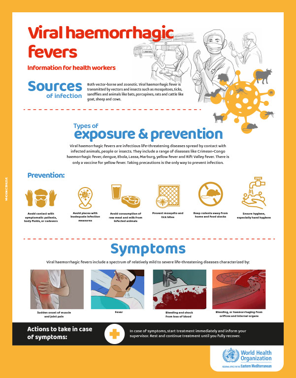 Viral haemorrhagic fevers posters