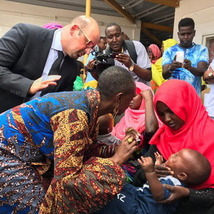 Djibouti mène une campagne de vaccination de masse pour protéger les enfants contre la poliomyélite tandis que des flambées sévissent dans la Corne de l’Afrique