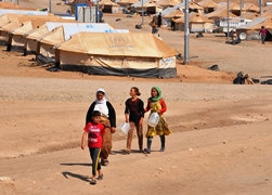 1.	More than 30 million men, women and children from the Eastern Mediterranean Region are currently displaced, forced to flee their homes in search of safety, away from conflict and violence. Credit: WHO