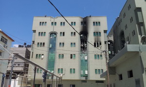 al Wafa Hospital in Gaza