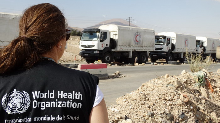 Hala Khudari: passion for working in emergencies