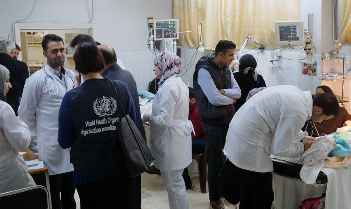 الدعم المقدَّم من منظمة الصحة العالمية يساعد السوريين على التماس العلاج والتعافي من الإصابات الناجمة عن الحرب