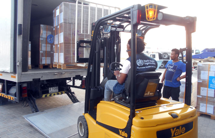 WHO delivers additional trauma care supplies to patients injured in Mogadishu attacks, Somalia 