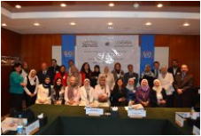 Group photo of the participants of the ageing and health intercountry workshop