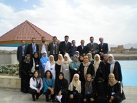 Group photo of participants of a WHO gender training workshop in Yemen.