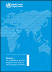 Cover of WHO gender strategy