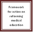 إطار العمل الإقليمي لشرق المتوسط لإصلاح التعليم الطبي