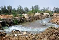 Wadi Hanafa in Saudi Arabia before landscaping to turn the area into a place of recreation