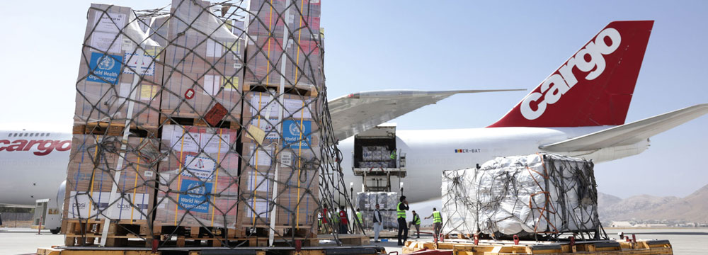 Over 35 metric tonnes of WHO medical supplies arrive in Kabul to support earthquake survivors in eastern Afghanistan