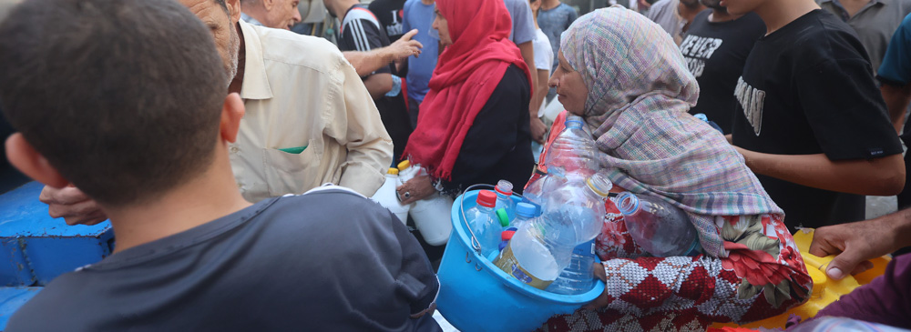 Rارتفاع خطر انتشار الأمراض في غزة مع تعطل المرافق الصحية وشبكات المياه والصرف الصحي