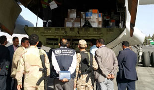 WHO delivers life-saving supplies into Yemen