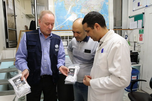 WHO team arrives in Tehran to support the COVID-19 response