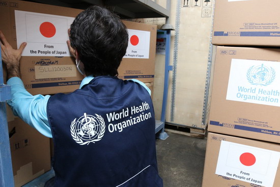 WHO delivers second shipment of blood gas analyzers to Islamic Republic of Iran