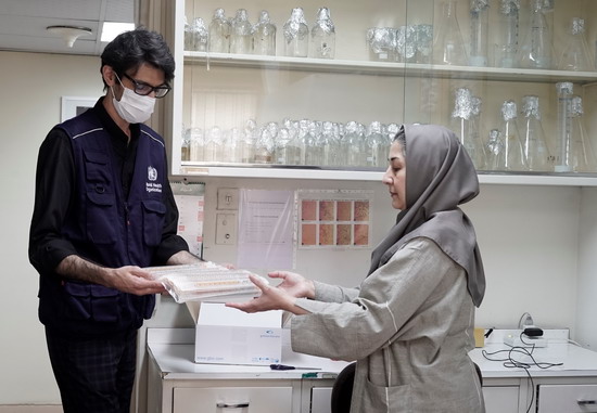 WHO delivers laboratory supplies to Islamic Republic of Iran’s National Polio Laboratory