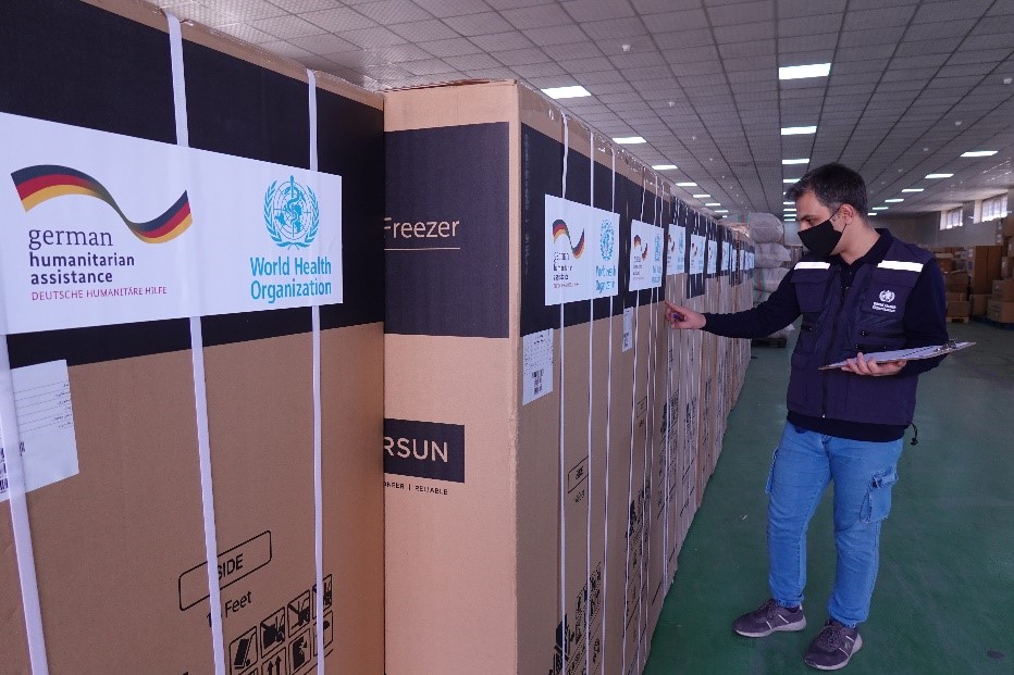 WHO supports COVID-19 control measures in Islamic Republic of Iran with donation of new equipment