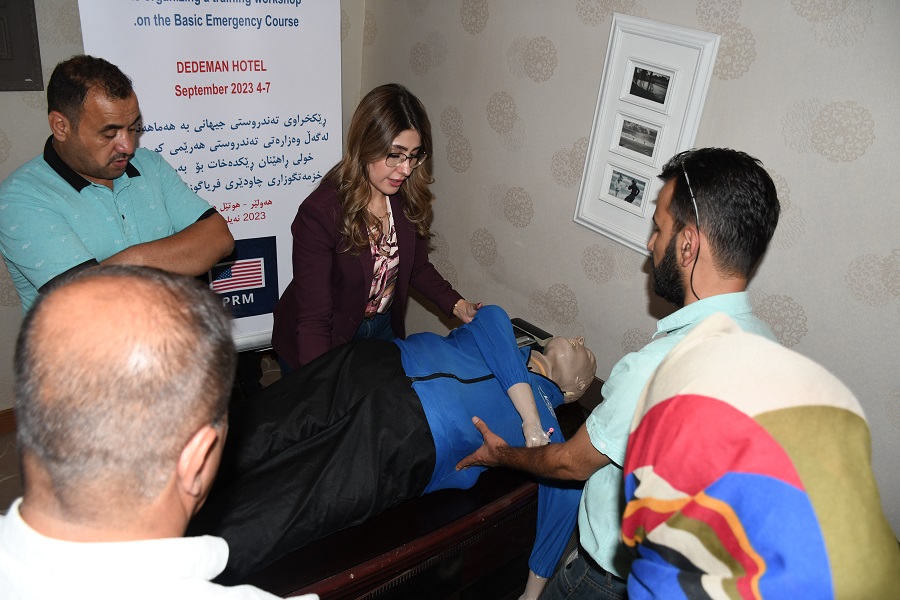 Iraq enhances emergency care system through basic training